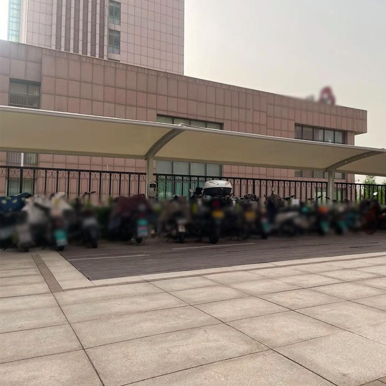 东安县膜结构电动车棚